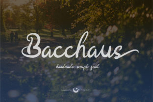 Adding Personal Charm with Bacchaus Script