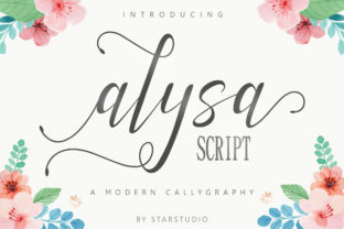 Alysa Script: The Elegant Font for Authentic Branding