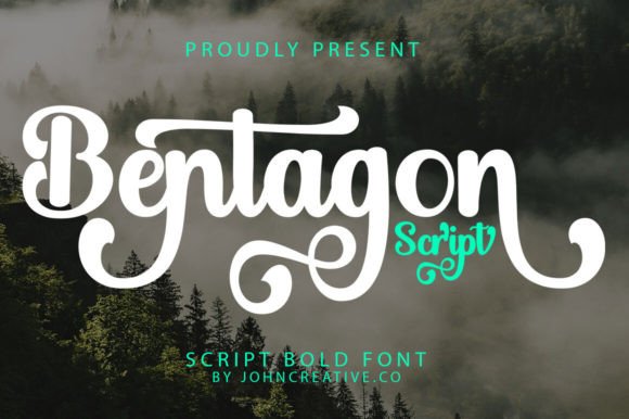 Bentagon Script: An Elegant Touch for Timeless Designs