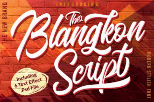 Blangkon Script: A Modern Script Font for Authentic Design