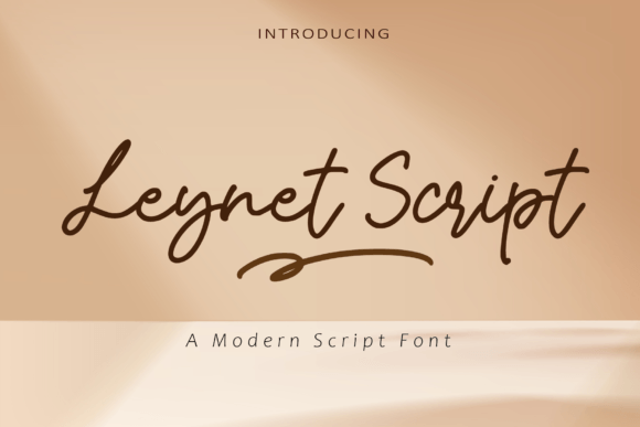 Discover Leynet Script: The Stylish Typeface for Your Projects