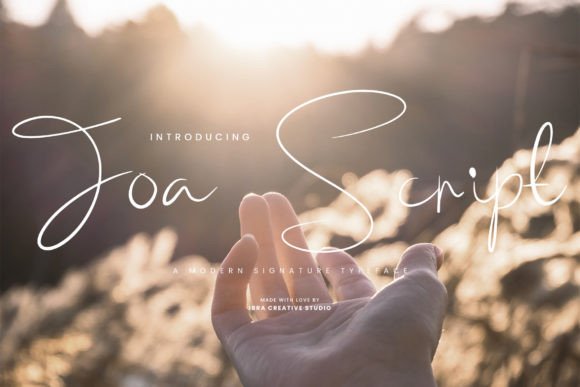 Embrace Modern Elegance with Joa Script
