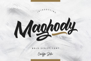 Maghody Script: Bold Handwritten Font for Modern Designers