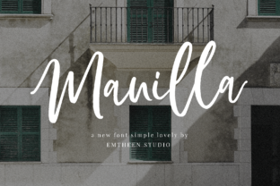 Manilla Script: A Modern Script Font for Clean Design