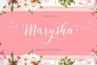 Marysha Script: A Modern Typeface for Elegant Design