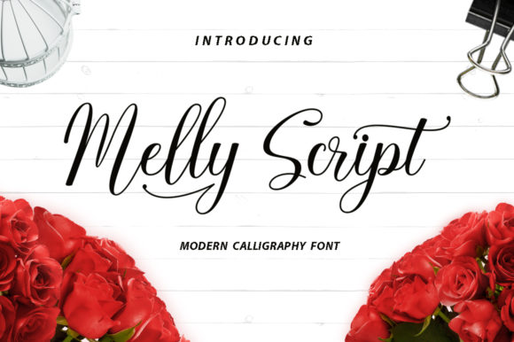 Melly Script: A Modern Calligraphy Font for Elegant Designs