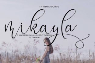 Mikayla Script: A Modern Script Font for Stunning Designs