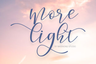 Morelight Script: A Font That Feels Like a Handwritten Note