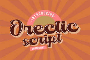 Orectic Script: A Bold Hand-Lettered Font for Impactful Design