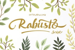 Rabusto Script: A Sweet Touch for Modern Designs