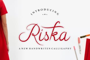 Riska Script: A Playful Handwritten Font for Modern Brands