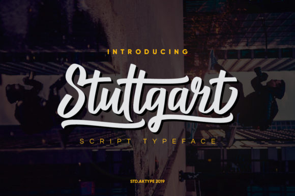 Stuttgart Script: The Passionate Typeface for Bold Branding
