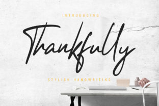Thankfully Script: The Handwritten Font for Elegant Branding