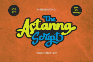 The Astana Script: A Fun, Bold Font for Modern Design