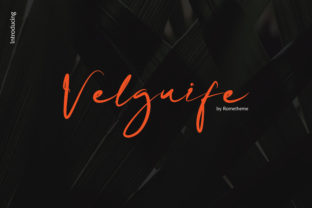 Velgiufe Script: A Stylish Choice for Modern Designers