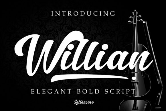 Willian Script: A Bold Script Font for Modern Branding